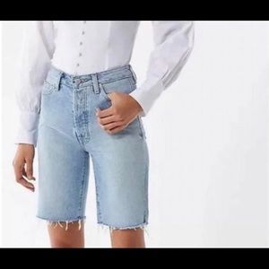Like New! TopShop Denim Bermuda Shorts. Size 6